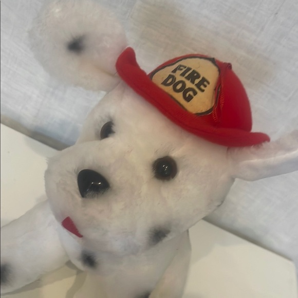 Fire Dog Plush Toy Dalmatian puppy - Picture 2 of 2